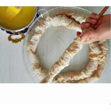 Iki Adet 80 cm Ince Baklava Oklavası, Pratik ve Dayanıklı Mutfak Aracı