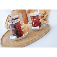 Kahverengi Üçgen Tepsi, Zarif ve Şık Tasarım, Evinize Şıklık Katın