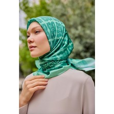 Yeşilin Tonu KRİSTAL EŞARP