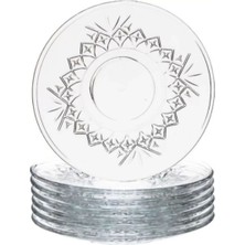 54751 Tımeless Çay Tabağı 6'lı, Şık ve Kullanışlı Turuncu Set