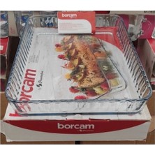 Dikdörtgen Cam Tepsi 27X40, Şık ve Dayanıklı Mutfak Ürünleri