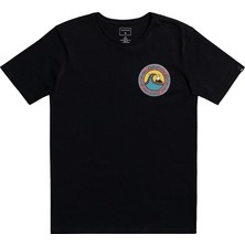Quiksilver Electric Roots Yth Erkek Çocuk Siyah Tişört