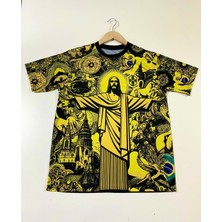 Brezilya Kaka Leite Özel Konsept Forması (Yellow)