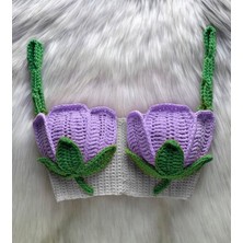 Tığ Işi Kadın Büstiyer,tasarım