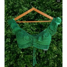 Tığ Işi Kadın Büstiyer,tasarım