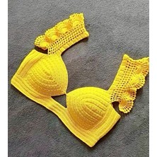 Tığ Işi Kadın Büstiyer,tasarım