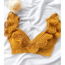 Tığ Işi Kadın Büstiyer,tasarım