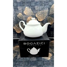 0.85 Lt Porselen Demlik, Şık ve Dayanıklı Çay Demliği