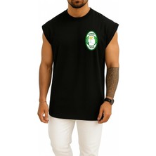 Oversize Al Ahli Sc Saudi Cep Tasarımlı Unisex Spor Atlet