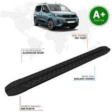 Opel Combo Yan Basamak Kısa Şasi 2024 Model ve Sonrası Trimline Siyah