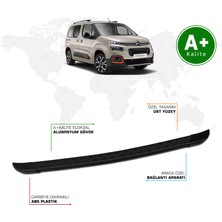 Citroen Berlingo Arka Basamak Kısa Şasi 2019 Model ve Sonrası Trimline Siyah