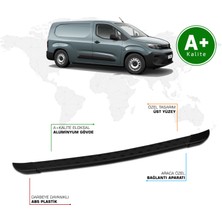 Opel Combo Panelvan Arka Basamak Uzun Şasi 2024 Model ve Sonrası Trimline Siyah