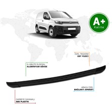 Citroen Berlingo Panelvan Arka Basamak Uzun Şasi 2019 Model ve Sonrası Trimline Siyah