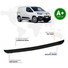 Fiat Doblo Panelvan Arka Basamak Uzun Şasi 2024 Model ve Sonrası Trimline Siyah