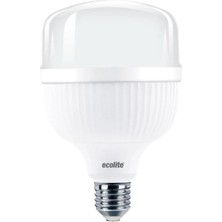 Ecolite 18W (116W) Jumbo LED Ampul 3000K Sarı Işık E27 Duylu