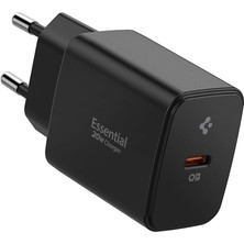 20W Usb-C Mini Hızlı Şarj Aleti/şarj Isısını Düşürür Gan Destekli Akım Korumalı Güç Adaptörü Iphone & Android & Ipad Type-C EE201 Black - ACH09217