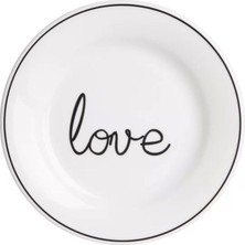 Beyaz 17 cm Tatlı Tabağı, Şık ve Zarif Tasarım ile Sofralarınıza Güzellik Katın