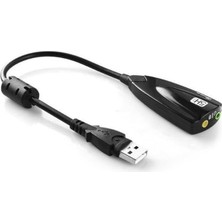 7.1 Mini USB 3.5 Girişli Ses Kartı