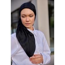 Siyah Dama Desenli Eşarp