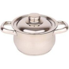 14 cm Mini Güveç Tencere, Mama ve Sos Için Şık ve Kullanışlı Beyaz Tencere