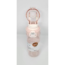 620ML Soft Pembe Kilitli Tritan Matara, Sağlıklı ve Şık Tasarım