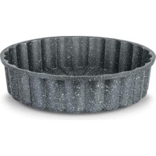 Gri Döküm Tart Kalıbı, Dayanıklı ve Şık Pişirme Aracı