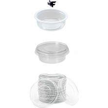 Kapaklı Küçük Kase Seti, Puding, Sütlaç, Lokum ve Hurma Servisi Için Ideal