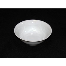 Beyaz 22 cm Çok Amaçlı Oval Salata ve Yemek Kasesi, Şık ve Kullanışlı Tasarım