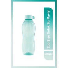 Mavi 500 ml Şişe Suluk, Eco Serisi, Hafif ve Şık Tasarım