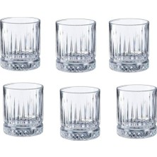 Kristal Kahve Yan Bardağı 60 Cc, 6 Adet, Şık ve Kullanışlı Ev Dekoru ve Içecek Aksesuarı