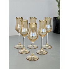 Bal Luster 6’lı Kahve Yanı Bardak Seti, Şık ve Kullanışlı Tasarım.