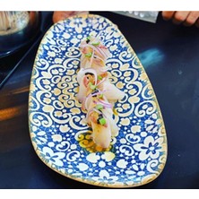 Beyaz Dikdörtgen Tabak, Vago Serisi, 36 Cm, Şık ve Dayanıklı Tasarım