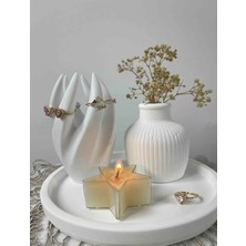 Beyaz Yüzük ve Takı Düzenleyici Standı, Şık ve Kullanışlı Tasarım