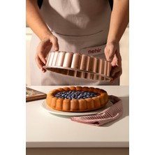 Papatya Rose Gold Döküm Tart Kalıbı 26 Cm, Şık ve Dayanıklı Mutfak Gereçleri