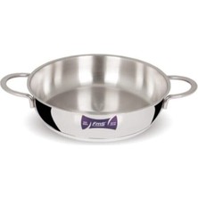 Paslanmaz Çelik Sahan 20 Cm, Dayanıklı ve Şık Mutfak Gereci