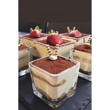 6'lı Cam Kase Takımı, Puding, Tatlı ve Dondurma Için Şık ve Pratik Tasarım