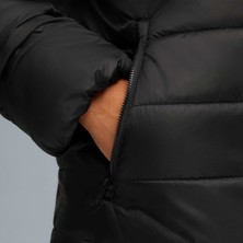 Puma Essentials Hooded Padded Erkek Siyah Kapüşonlu Padded Mont Orta Kalınlıkta Cepli Tasarım ile Konfor