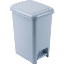 25 Litre Deniz Mavi Pedallı Çöp Kovası, Şık ve Pratik Temizlik Gereciği