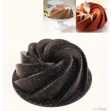 Döküm Granit Kek Kalıbı Rüzgar Gülü, Şık ve Dayanıklı Mutfak Gereci