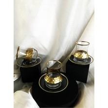 12 Parça Cam Çay Takımı ve 6 Çay Kaşığı Hediyesi