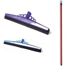 3 Parça Temizlik Seti, Çekçek, Sopa, Fırça Sapı, Pratik ve Kullanışlı