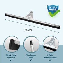 75 cm Metal Yersil Çekpas, Dayanıklı ve Şık Tasarım, Kullanım Kolaylığı Sağlar