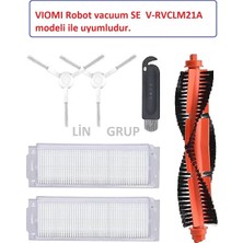 Uyumlu Robot Süpürge Yer Fırçası Seti, Temizlik Için Mükemmel Destek