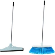 4 Parça Temizlik Seti, Yumuşak Uçlu Fırça ve Metal Sopalar