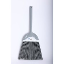 Gri Hanımeli Uzun Saplı Süpürge No:3, Şık ve Pratik Temizlik Aracı