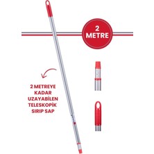 Uzatmalı Metal Sırık 2 Metre, Hafif ve Dayanıklı Yeni Tasarım