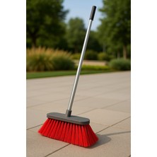 Çok Amaçlı Sert Kıllı Fırça, Oto ve Yer Temizliği Için Saplı Fırça