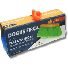 Yıkanabilir Fırça, 9,5 cm Kıl Boyu, Su Hortumu Girişli, Flaş Kutulu