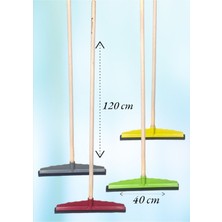 40 cm Saplı Çekçek Yersil Silgi, Pratik ve Dayanıklı Temizlik Aracı