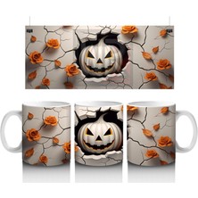 Çatlak Duvardan Bakan Balkabağı – Hediyelik Kahve Kupası